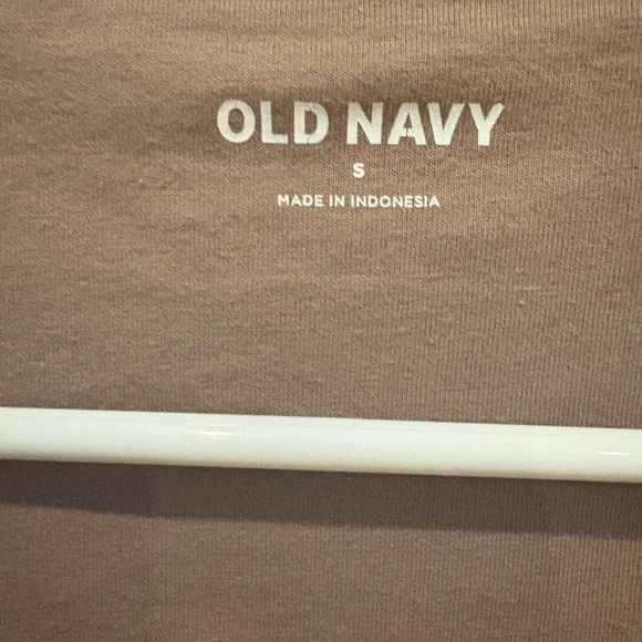 Old Navy Tan Fitted Cap Sleeve Bodysuit - Picture 3 of 4